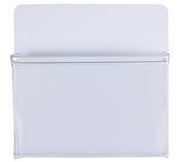 MagFlex® Medium Magnetic Pouch Bring Organisation and Efficiency to Workplace, Office, Classroom, Meeting Room, Waiting Room or Playroom - White - Pack of 20
