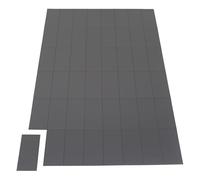 MagFlex® Self Adhesive Flexible Magnetic Rectangles for Creating Magnetic Pictures, Artwork, Signs or Displays - 50mm x 24mm - 48 per A4 Sheet - Pack of 10