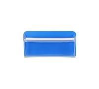 FIRST4MAGNETS MagFlex® Small Magnetic Pouch Bring Organisation and Efficiency to Workplace, Office, Classroom, Meeting Room, Waiting Room or Playroom - Blue