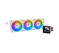 MAGFloe 420 Ultra CPU Liquid Cooler/Intel&AMD Compatible/ 3x140mm 500~2000rpm SWAFAN EX/ 420mm Radiator/MAGForce 2.0/3.95" Square LCD/Swappable Fan Blades/Snow/CL-W452-PL14SW-A