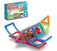 Magformers Aviation Adventure Magnetic Construction Set. 28 Pieces. STEM toy. Educational toy.