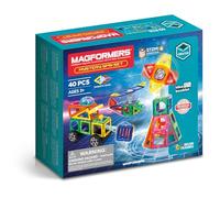 MAGFORMERS Mystery Spin Set 40 Pieces, Magnetic Building Blocks Construction Toy, Colourful 3-99 Years, 279-18