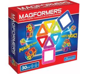 Magformers Rainbow 30 Piece Magnetic Construction Set