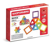 Magformers Set of 50 Magnetic Pieces (701006) Assorted Colour/Model