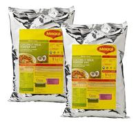 MAGGI Coconut Milk Powder 2x1kg - Rich and Creamy Coconut Powder for Curries, Sauces, Desserts and Baking
