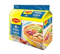 Maggi Malaysia 2 Minute Instant Noodles Asam Laksa 5 Packs x 79g Masala Mee Chili Curry Kari Soup Malaysia Halal Food Snacks