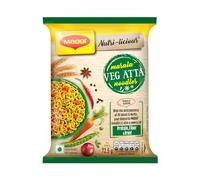 Maggi Nutri-Licious Malasa Atta Noodles, 75 grams pack, Vegetarian, India