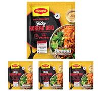 Maggi Pan Perfect Sticky Korean Herbs and Spices Recipe Mix 39g (Pack of 4)