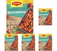 Maggi So Juicy Chicken Mediterranean Recipe Mix (37g Sachet) (Pack of 5)