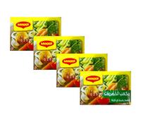 Maggi Vegetable Stock Cubes, 0.63 ℮ 18 g, 4 Pack
