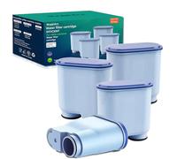 Maggidea Water Filter Cartridge, 4-Pack Compatible with Philips Saeco AquaClean CA6903 Coffee Machines, High-Efficiency Filtration System