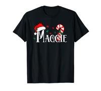 Maggie Christmas Holiday Women Girls Named Maggie Xmas T-Shirt