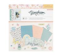 Maggie Holmes Gingham Garden Project Pad 12"X12"-265 Pieces