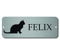 Maggie-mais Personalised Cat/Kitten Door Sign, Name Plate Plaque