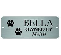 Maggie-mais Personalised kennel Door Sign, Dog Name Plate Plaque