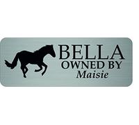 Maggie-mais Personalised Stable Door Sign, Horse/Pony Name Plate Plaque
