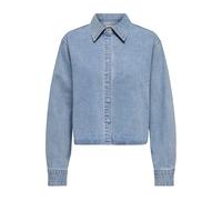 Maggie May Denim Shirt, female, ONLY, Shirts, Blue, L, Blouses & Shirts L