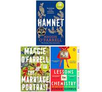 Maggie O'Farrell & Bonnie Garmus 3 Books Collection Set (Hamnet, The Marriage Portrait & Lessons in Chemistry)