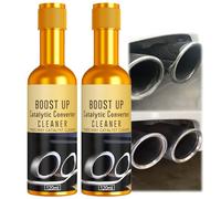 Maggikey Fuel System Cleaner, Boost Up Catalytic Converter Cleaner 2PCS - Fuel System & Auto Parts Engine Exhaust Oil - Gasoline Car Carbon Deposit Removal