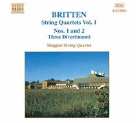 Maggini String 4Tet - BRITTEN: String Quartets Nos. 1 and 2 / Three Divertimenti