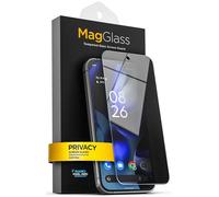 magglass Designed for Google Pixel 9a Privacy Screen Protector - Anti-Spy Tinted Tempered Glass (Applicator Included)