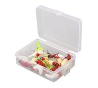 Maggot Fly Bait Box 30pcs Glow Worms with Hooks Perfect for Evening Fishing (30 pieces of boxes)