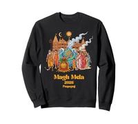 Magh Mela 2026 Prayagraj at the Sangam Spritual Hindu Sweatshirt