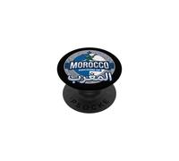 Maghreb Morocco Kingdom of Crossed Daggers Mint Crest PopSockets Adhesive PopGrip