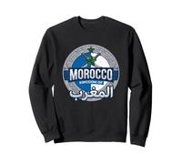 Maghreb Morocco Kingdom of Crossed Daggers Mint Crest Sweatshirt