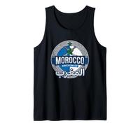 Maghreb Morocco Kingdom of Crossed Daggers Mint Crest Tank Top