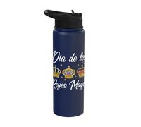 Magi Tag Dia De Los Reyes Magos Stainless Steel Insulated Water Bottle