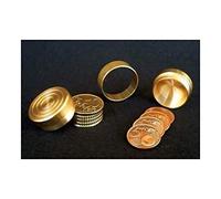Magia e Prestigio Coin Game - Dynamics coins, Game with four brass coins for 0.50 cent