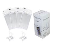 Magiarcana Booster Pack Protector 4pcs+2pcs Display Stand,UV Protection can Protect Your Collectible Card Booster Packs,Protect Your Collectible Cards, Sports Cards, and Gaming Cards