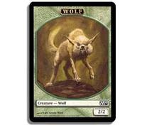 Magic 2010 Wolf Token | Magic 2010 Core Set