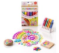 Magic 3D Popcorn Pens, DIY Puffy Bubble Drawing Markers，42pcs