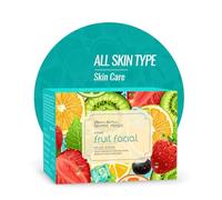 Magic 5 Step Fruit Facial Kit Set| Deep cleanse & renders glow| Fruit Extracts, jojoba & Aloe Vera| All Skin | No-nasty formula- Free From chemicals, parabens, & artificial additives | Pack of 1