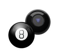 Magic 8 Ball - Classic Retro Novelty Mystic Gadget with 20+ Answers and Predictions, Mystic 8 Ball Decision Making Fortune Telling Fun Toy Game Retro Edition Novelty Toy For Him & Her
