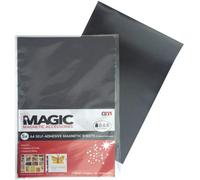 Magic A4 Magnetic Sheet With Self-Adhesive, 0.50mm Pack Of 5 Sheets