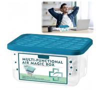 Magic Air Purifier & Freshener Box with Natural Plant-Based Scents,2-in-1 Dust Collector & Odour Eliminator for Home & Office,Long-Lasting Automatic Freshness,Safe,350ml