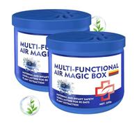 Magic Air Purifier | Set of 2 Natural Silent Purifiers - Air Purifier for Kitchen, Home, Office, Living Room, Apartment