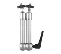 Magic Arm Camera Mount Bracket Stainless Steel Adjustable U Shaped Groove Monitor Stand for DSLR Camera Flash LED LCD Display Precision Control Flexible 360 Rotation Aluminum (11 inch RJ088)