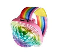 Magic Ball Light - LED Stage Brightness Watch | Sound Activated Disco Tool | 1.97x1.38 Inches, Chargeable Atmosphere Lights Bracelet for Room Decor Car Birthday Wedding Light with Color Box Suction