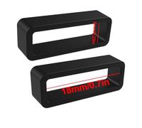 Magic Band Clips - 2 Pack Watch Strap Holder & Keeper | Universall Replacement Loops comfortable silicone For Various Watch Models - Nylon & Silicone Retainers For Women, Men & Kids, Refer to