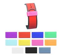 Magic Band Protectors | Multi-Color Smart Watch Security Bands | Made for Fitbit Charge, Charge HR, Garmin Vivofit, Disney Magic Band 2.0 & More (11 Pack)