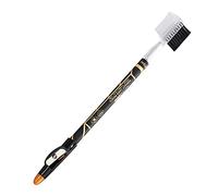 Magic Barber Pencil,Portable Hairline Pencil for Men | 2 In 1 Waterproof Eyeliner Pencil Built-in Sharpener And Brush Fill Beard Gaps for Hairline Eyebrow Bread Xiaoxin