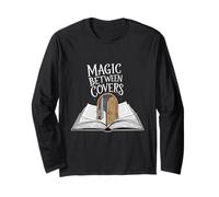 Magic Between Covers Book Portal Fantasy Reader Long Sleeve T-Shirt