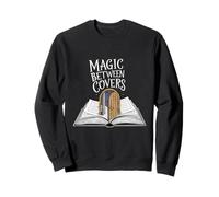 Magic Between Covers Book Portal Fantasy Reader Sweatshirt