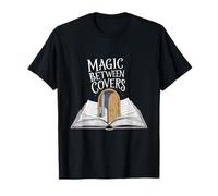 Magic Between Covers Book Portal Fantasy Reader T-Shirt