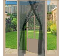 Magic Black Curtain Door Mesh Mosquito Fly Bug Insect Net Screen Protector