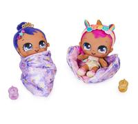 Magic Blanket Babies, Surprise Plush Baby Doll with Over 80 Sounds and Reactions, Purple Blanket (Style May Vary), Kids Toys for Girls Ages 4 and up